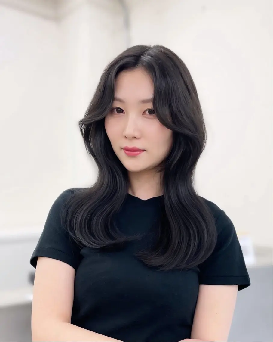 ミディアム カラー カット ヘアカラー トリートメント 🦋韓国系指名No1 店長/圓山 祐也🦋のヘアスタイル
