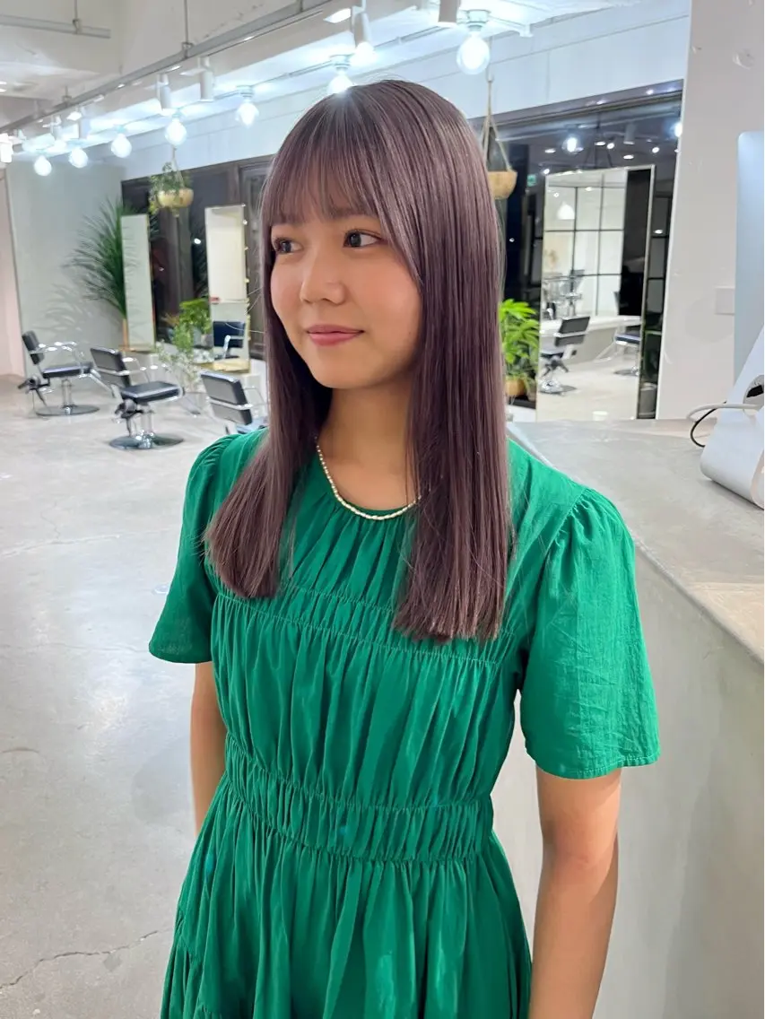 ロング 石井 大貴のヘアスタイル
