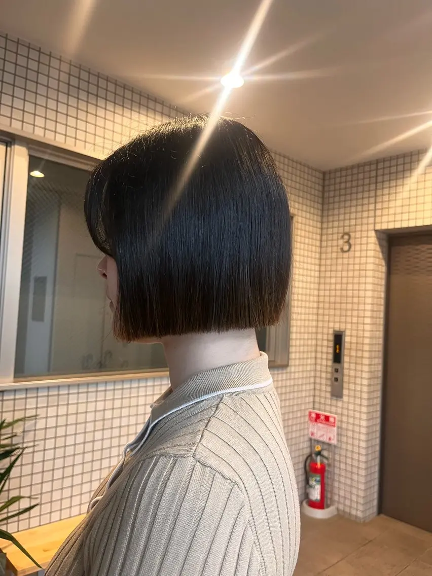 ミディアム koikiナチュラル オリーブカラー🦙のヘアスタイル