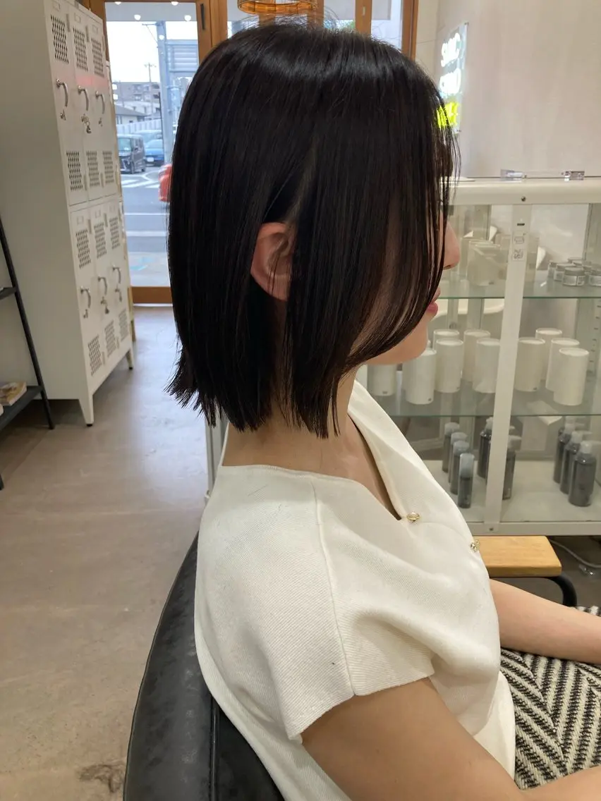 カット+髪質改善トリートメントの写真