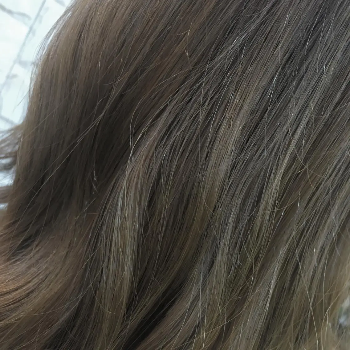 ミディアム カラー ブルーカラー ブルージュ 藤井 仁紀のヘアスタイル