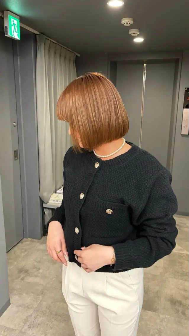 ショート 重里 瑠花のヘアスタイル