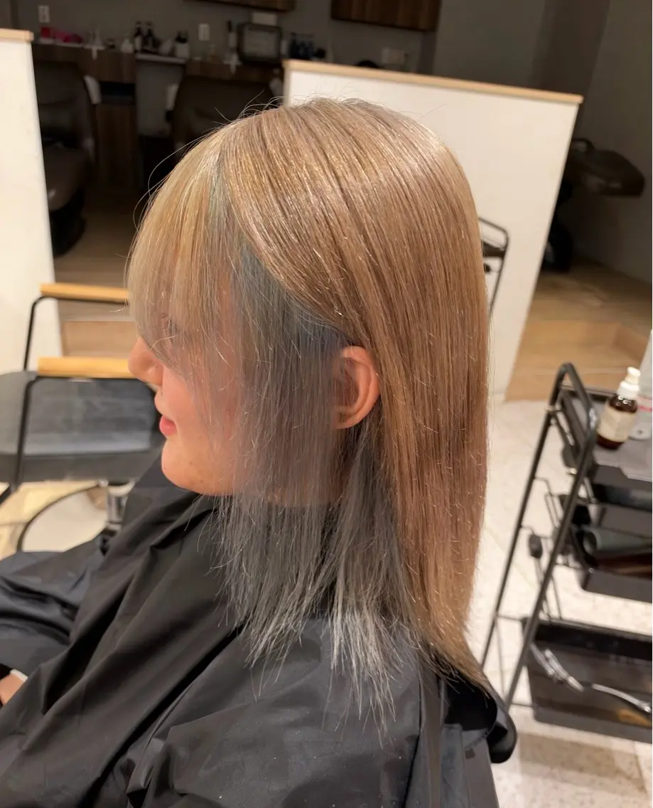 カラー ♡透明感カラー★ ネイル/しの♡のヘアスタイル