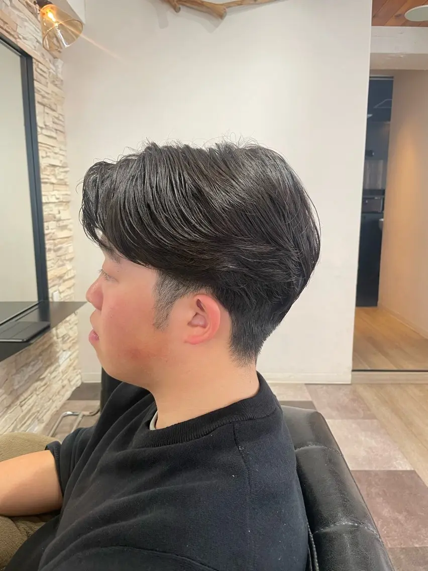 【メンズ限定】cut+パーマ+マイクロバブルの写真