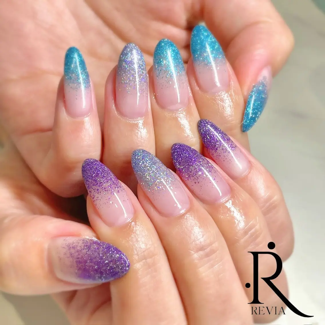 【ご新規様限定価格✨️】ラメ、グラデーション💅💗/オフ、ドライケア込の写真
