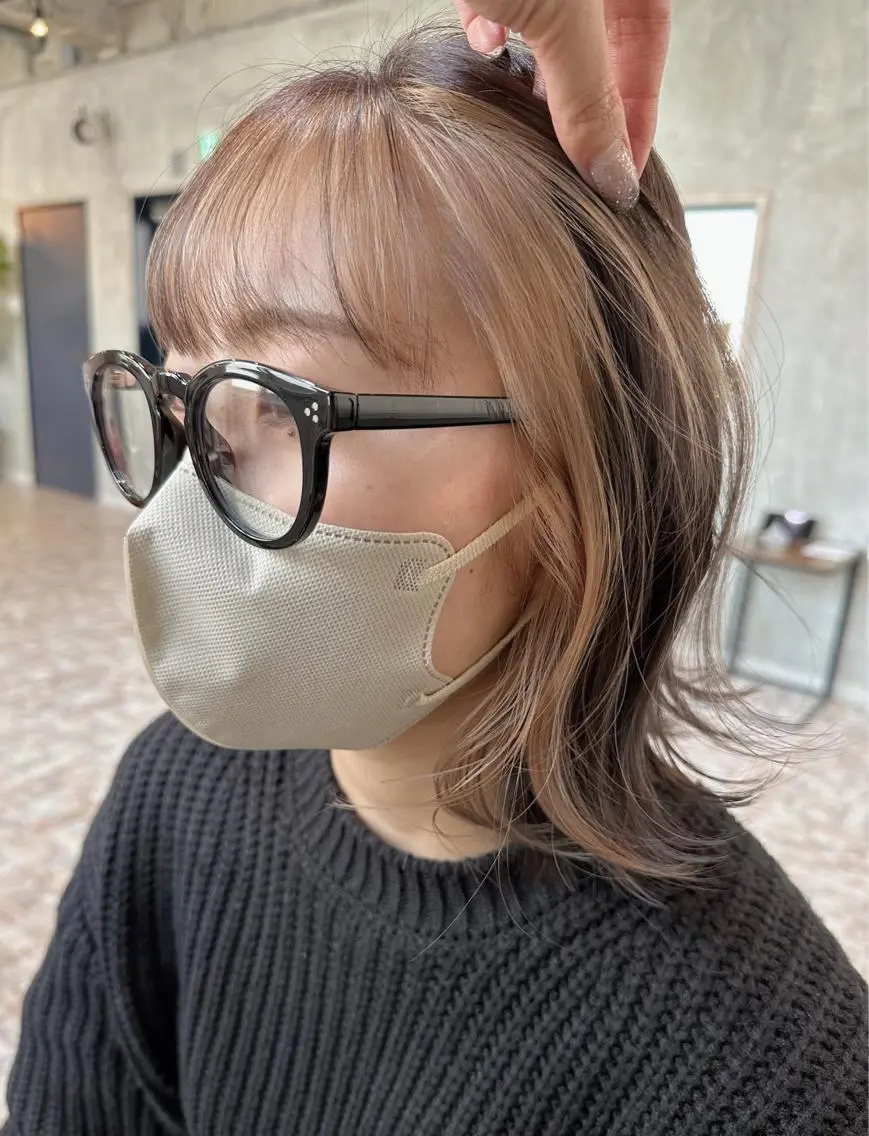 イヤリングカラー🩰（フェイスフレーミングは+1000）の写真
