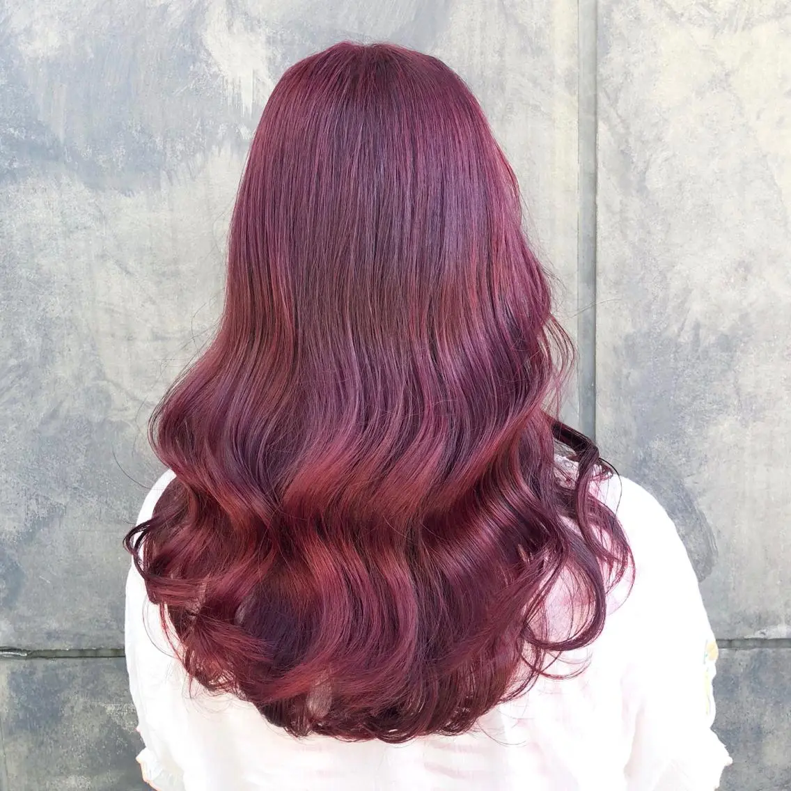 ロング カラー ブリーチ ラベンダーカラー ピンクカラー ピンクラベンダー ヨシンモリ K-POP好き美容師 🇰🇷Kai.Yのヘアスタイル