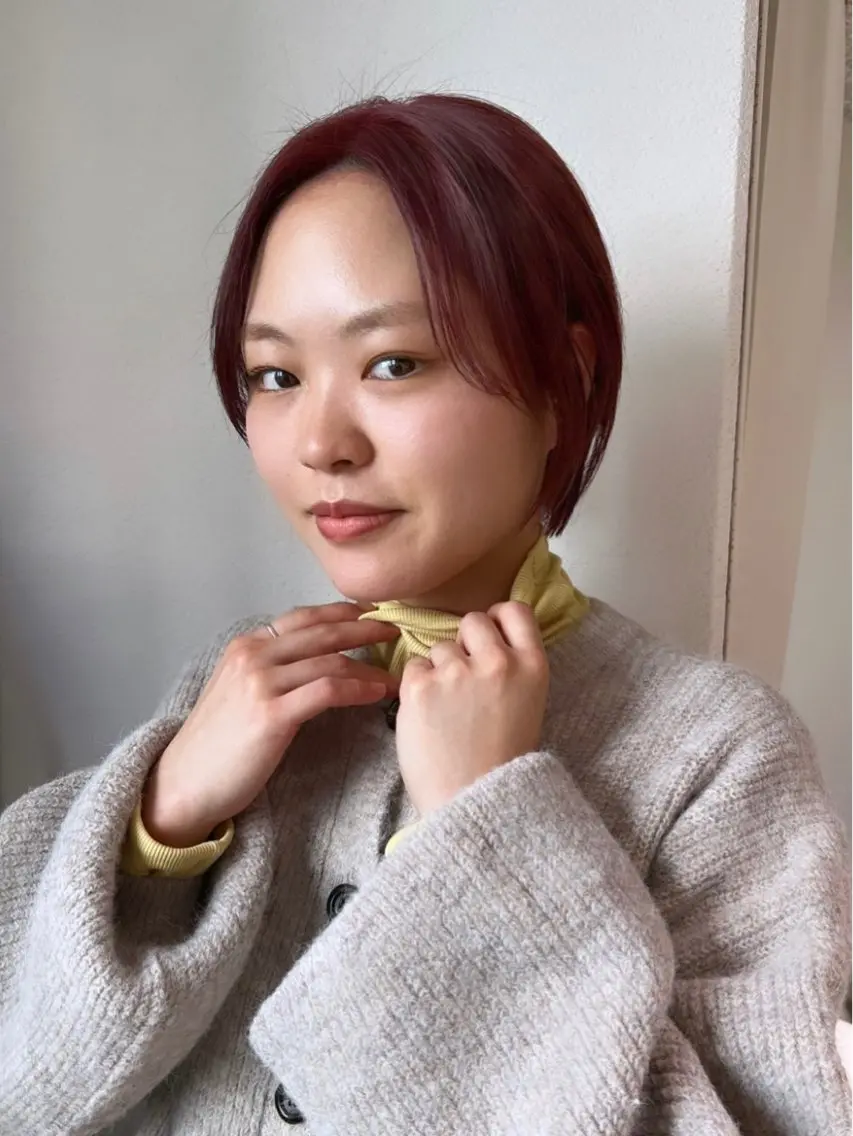ショート カラー ハイトーン/ボブ 🎀sonokaのヘアスタイル