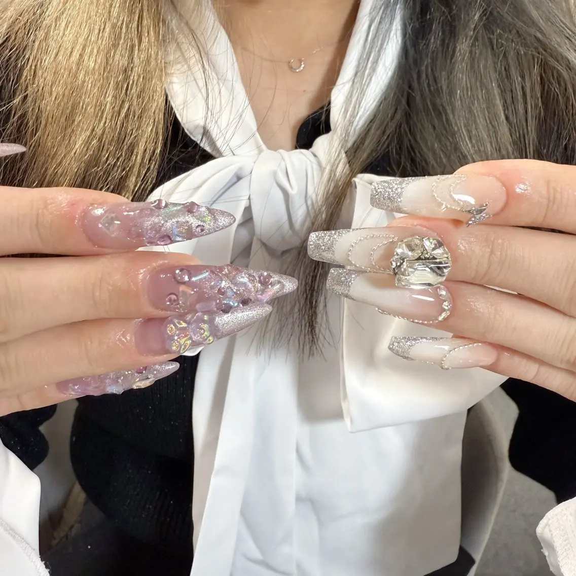 ネイル ハンドネイル 🍄Rina🍄 韓国風ネイルのネイルデザイン