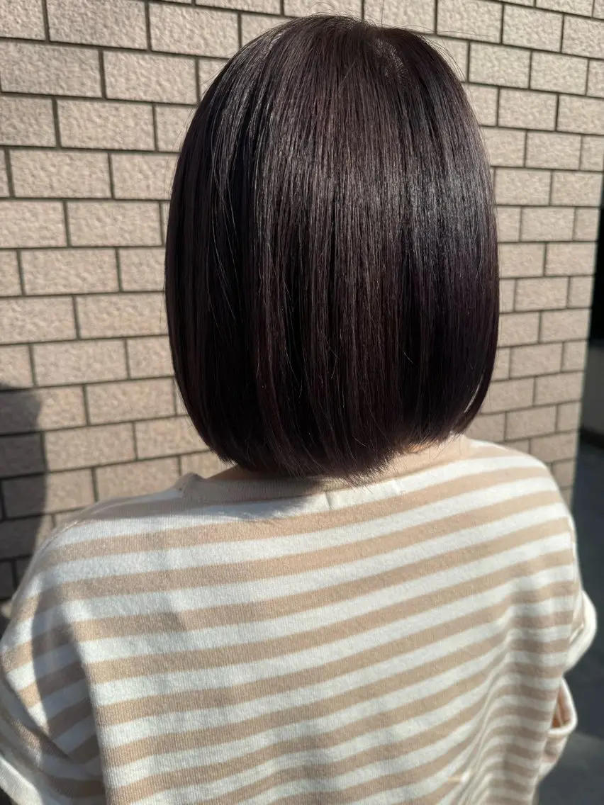 ショート パープルカラー ヘアカラー パーマ/ハイトーン /吉田眞のヘアスタイル