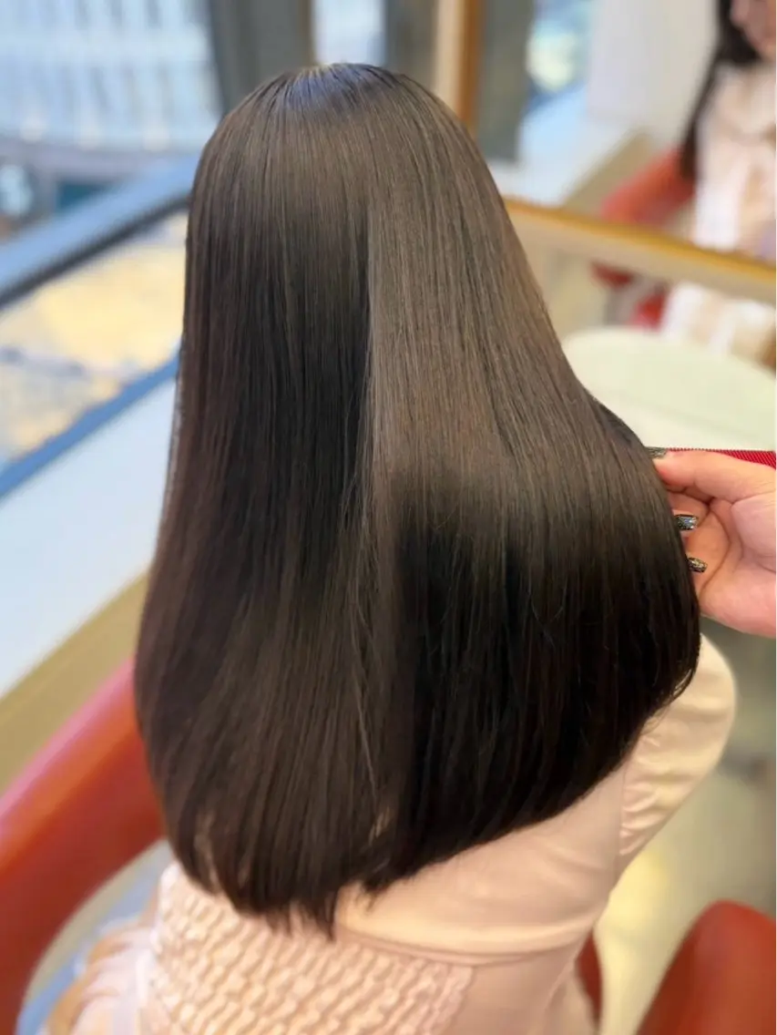 ロング 髪質改善 トリートメント izumi 【カラー/髪質改善】のヘアスタイル