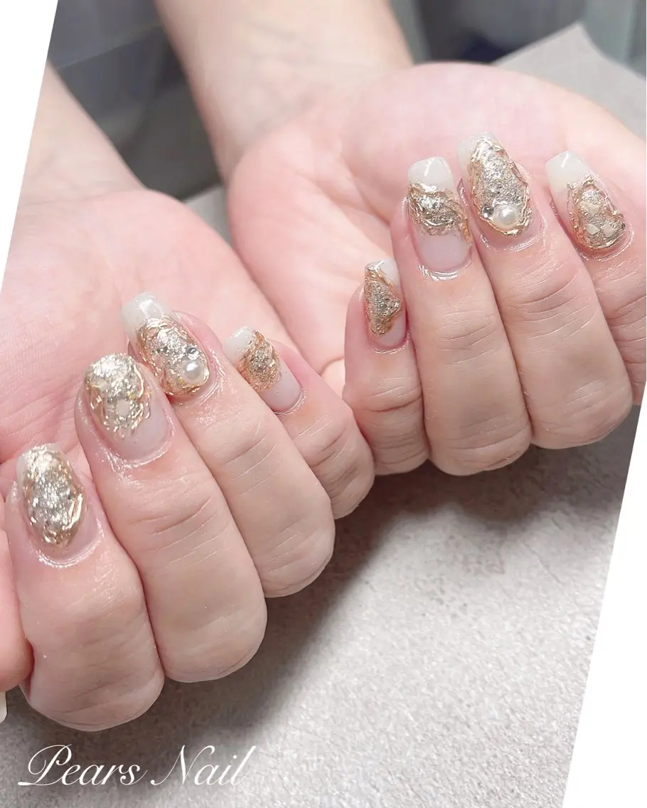 ネイル ハンドネイル Pears Nail MARIのネイルデザイン