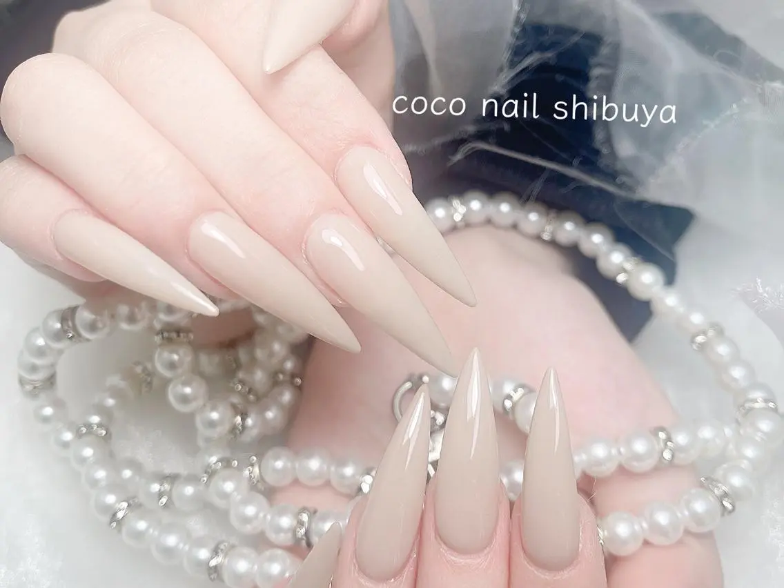 ネイル 成人式 大理石ネイル(マーブル) リボン 夏ネイル ネイルチップ ハンドネイル Mi Na Nail Salonのネイルデザイン