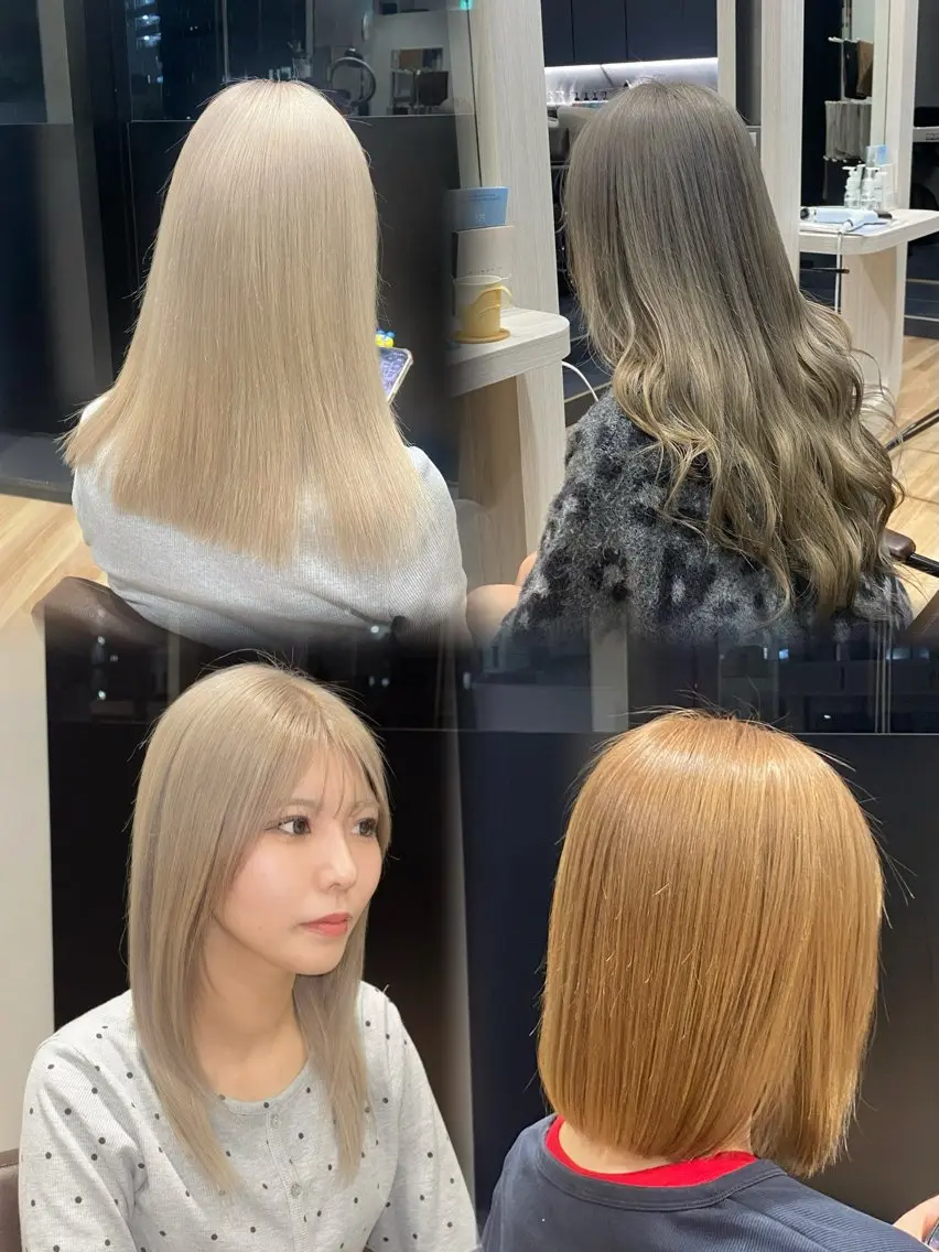 カット＋ダブルカラー＋トリートメントの写真