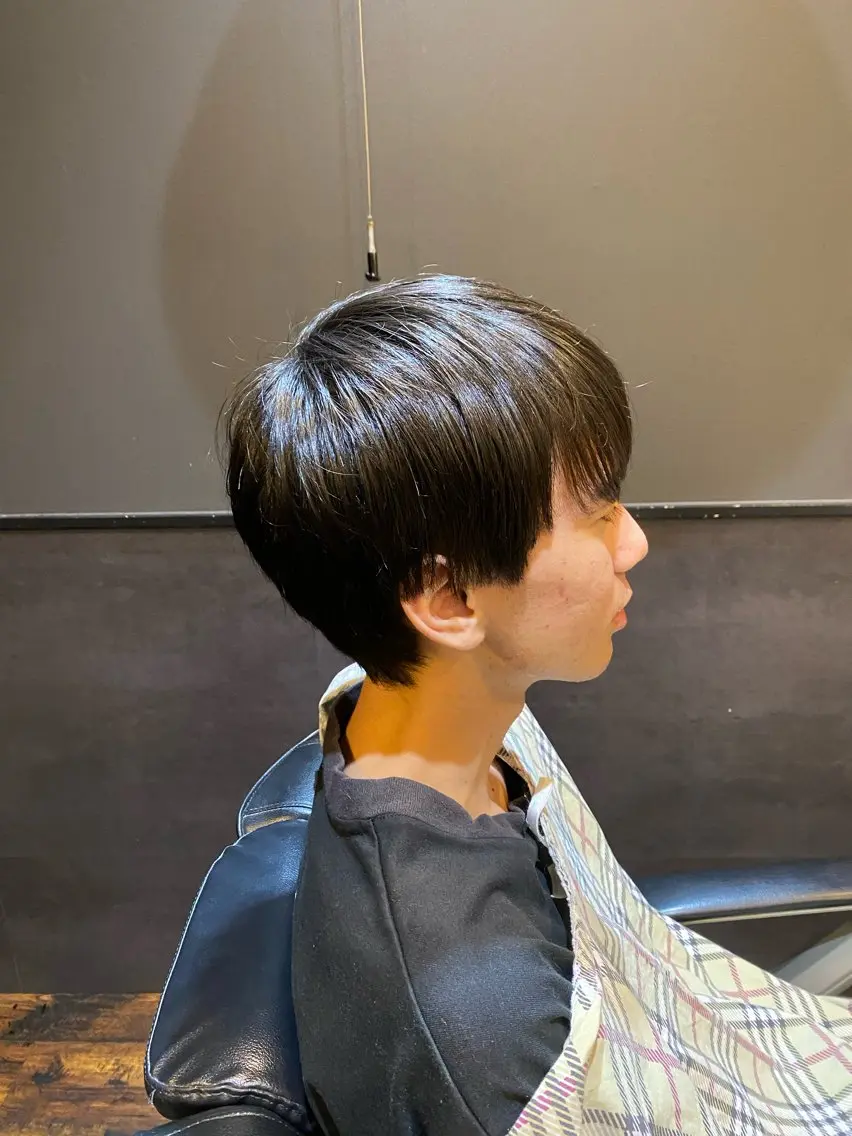 ミディアム メンズ マッシュ 🌟夜から通える🌟 メンズ専門店長RENのヘアスタイル