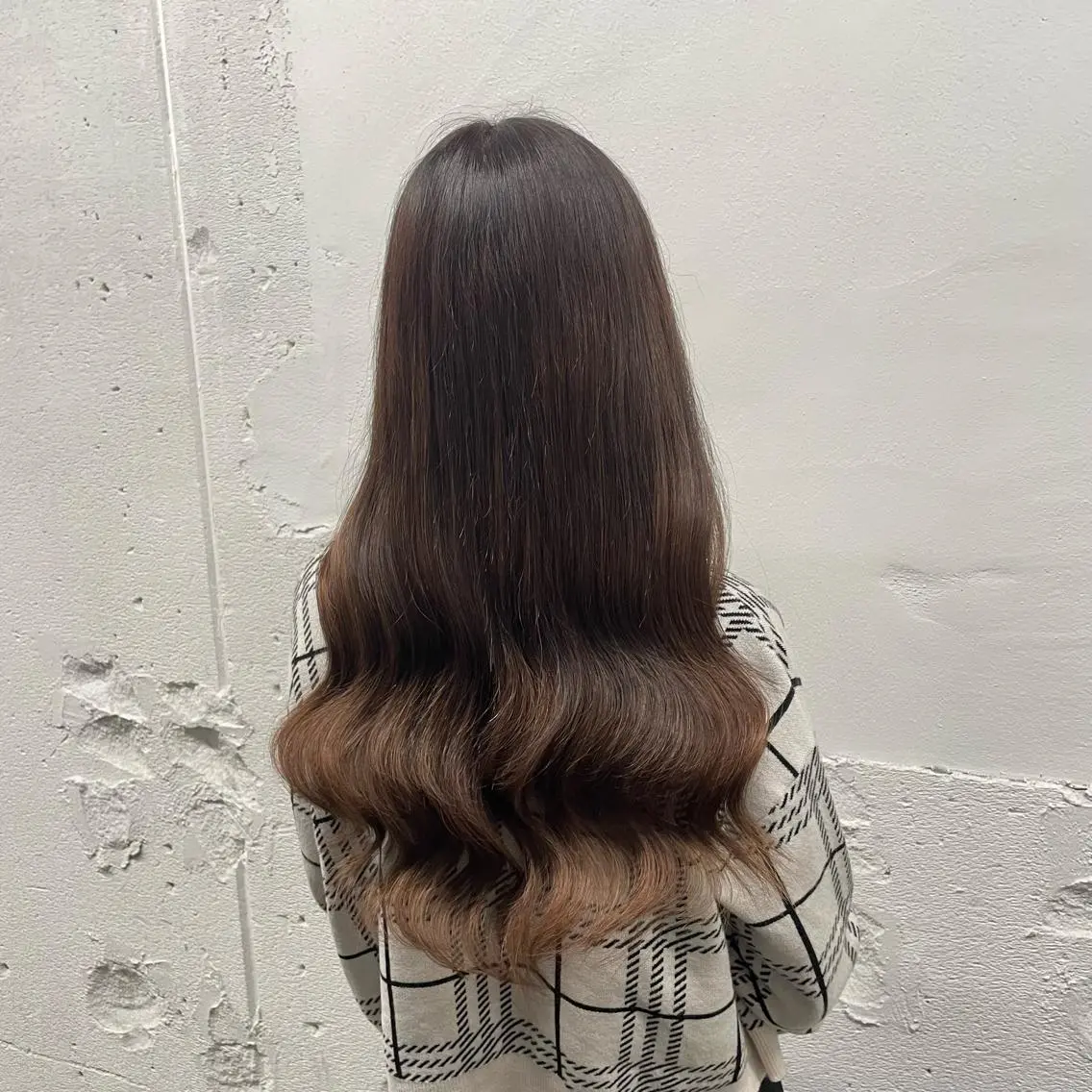ロング カラー シールエクステ バレイヤージュ ミストバング ダブルカラー  フェイスフレーミング ヘアカラー エクステ 🧡艶髪/エクステ 🫧🧡YUKI❄️のヘアスタイル