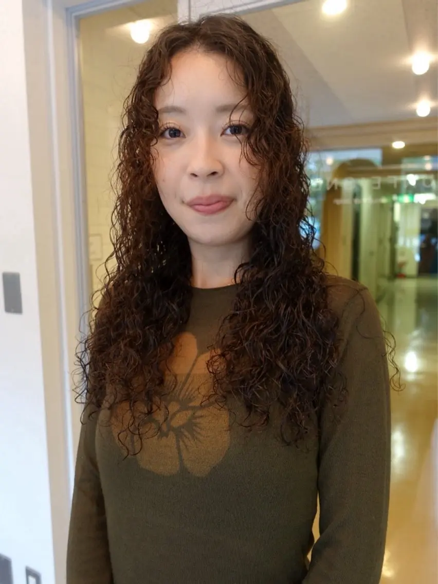 パーマ Miku / カットモデル伏見 栄のヘアスタイル