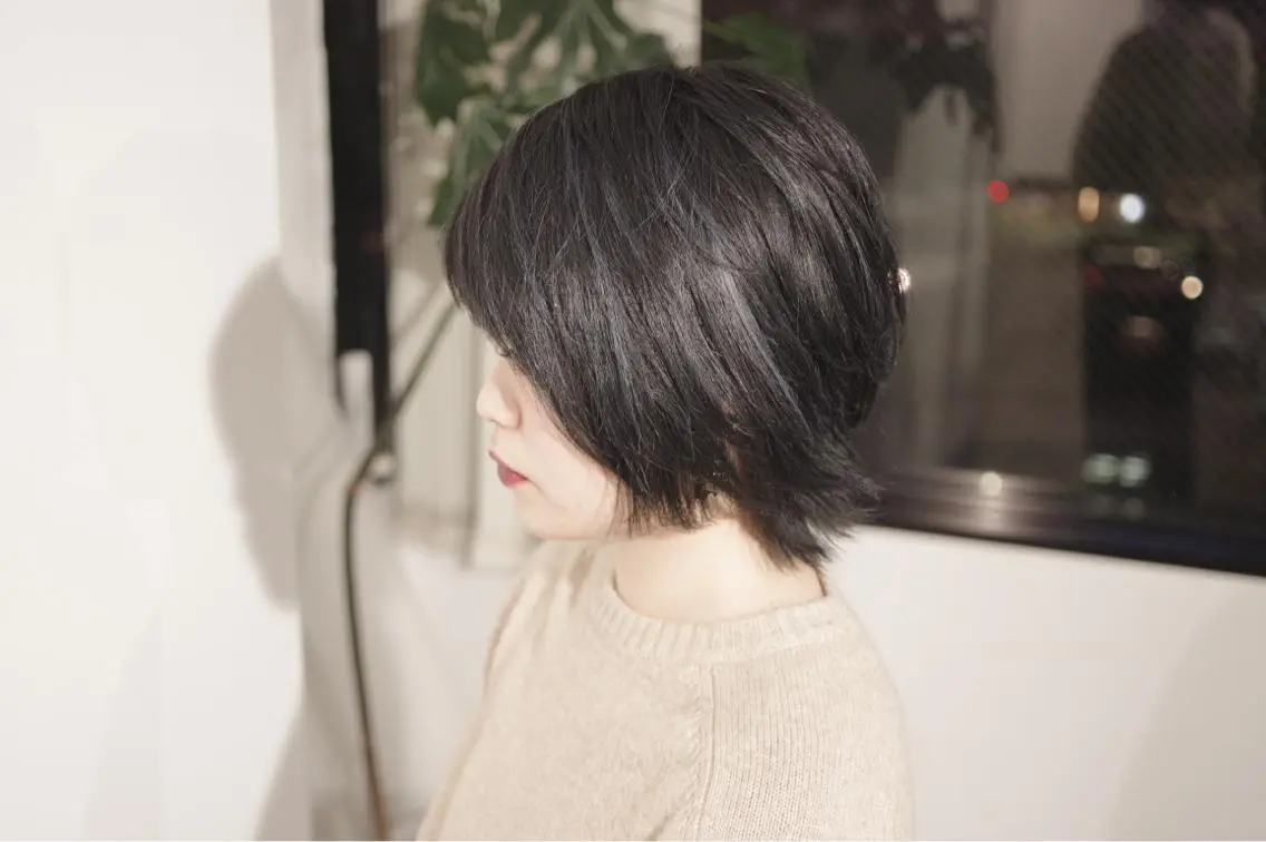 ショート カラー カット パーマ 🌈ディレクター🌈 徳松優希のヘアスタイル