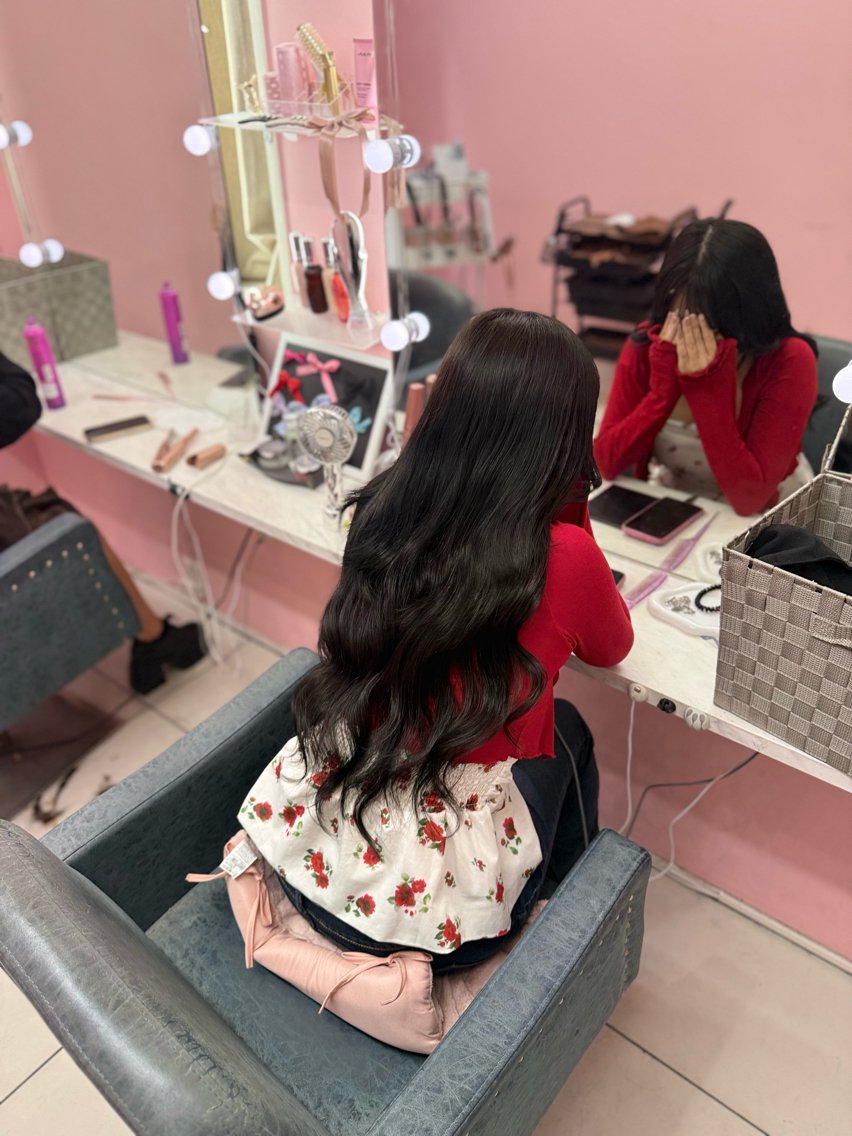 ロング シールエクステ エクステ ロング season ゆみのヘアスタイル