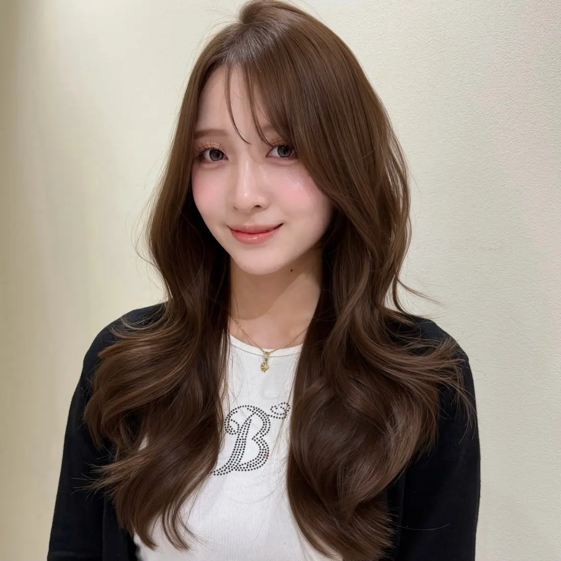 ロング カラー ヘアアレンジ 透明感カラー レイヤーカット レイヤーカット🤍 RINAのヘアスタイル