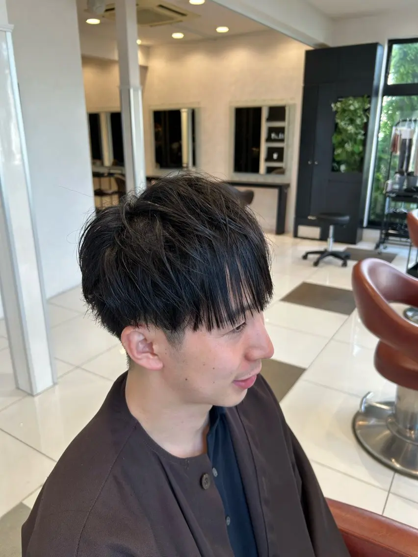 メンズ マッシュ 石塚 光流のヘアスタイル