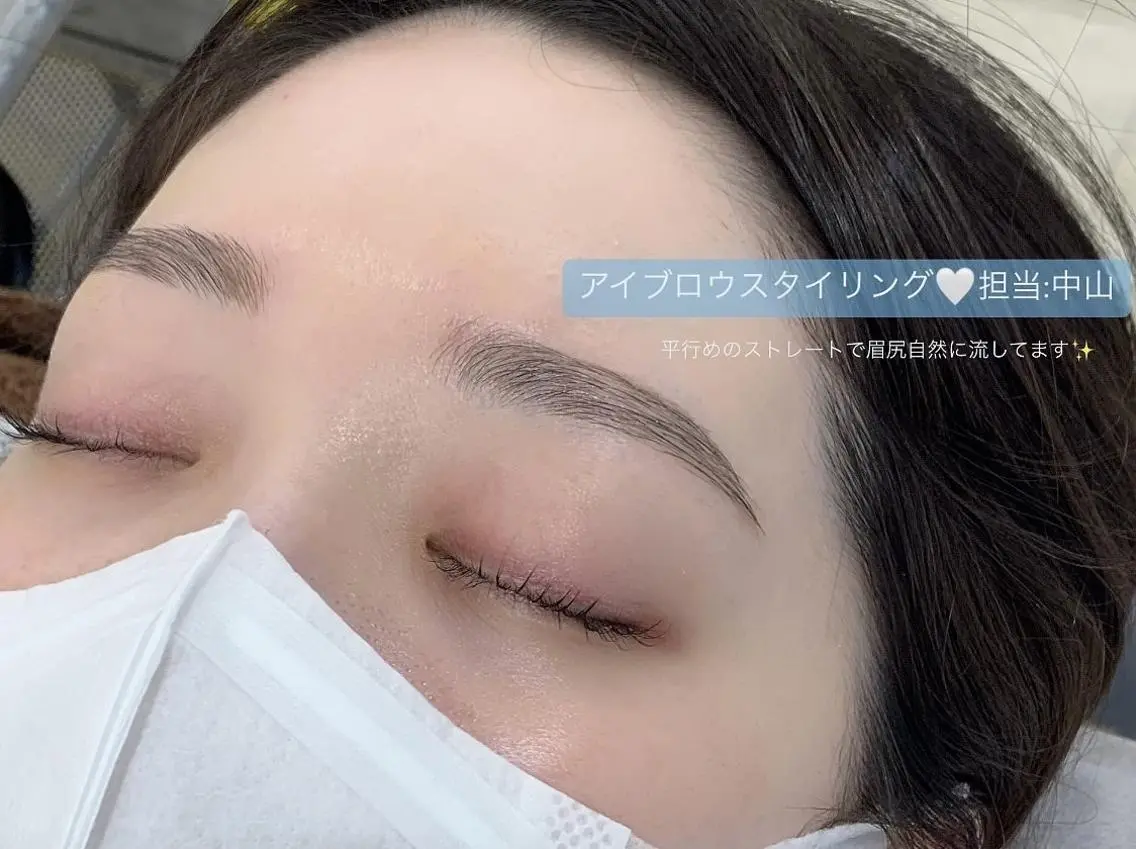 アイブロウ ワックス脱毛 眉カット プラスアイ 蒲田西口店のマツエク・マツパデザイン