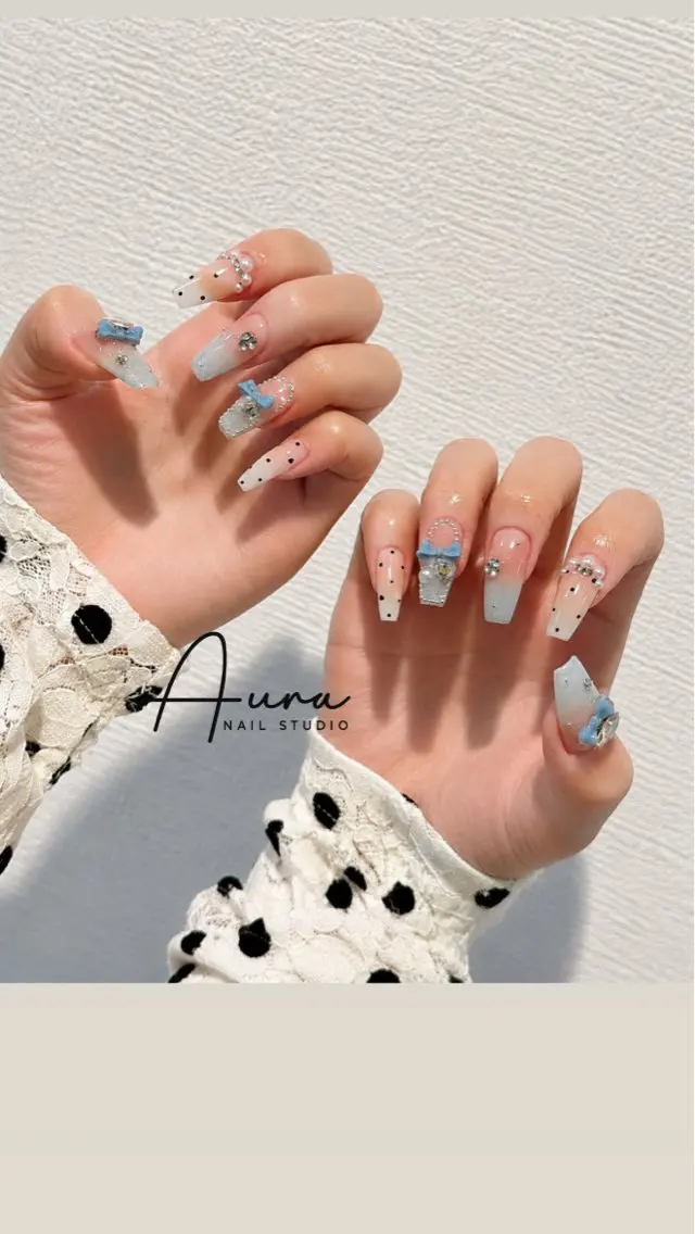 ネイル ハンドネイル Aura Nail HanNaのネイルデザイン