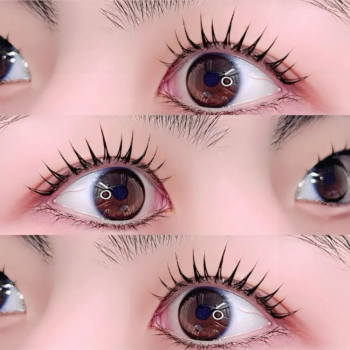 マツエク・マツパ ナチュラル パリジェンヌラッシュリフト NANAMI🖤 のマツエク・マツパデザイン