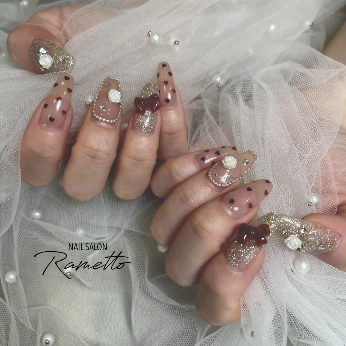 ネイル ハンドネイル NAILSALON Ramettoのネイルデザイン