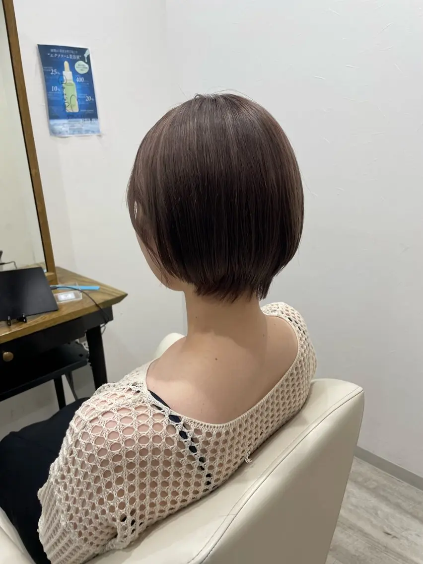 ショート 丸みショート ショートヘア 小武海 俊太のヘアスタイル