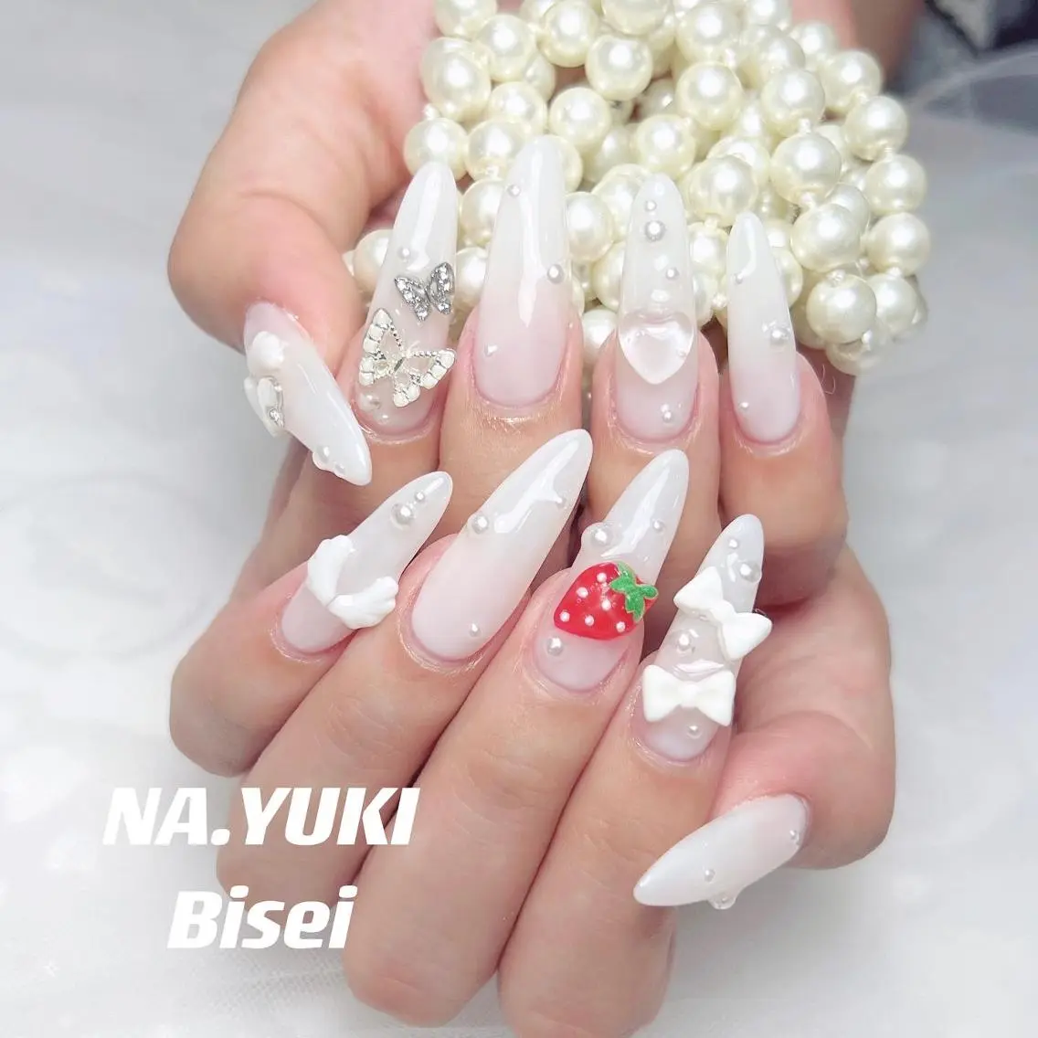 ネイル ハンドネイル ハンドケア ナユキNA.YUKI 新宿店のネイルデザイン