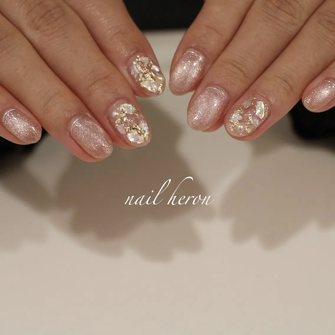 ネイル ハンドネイル saki_ nail heronのネイルデザイン