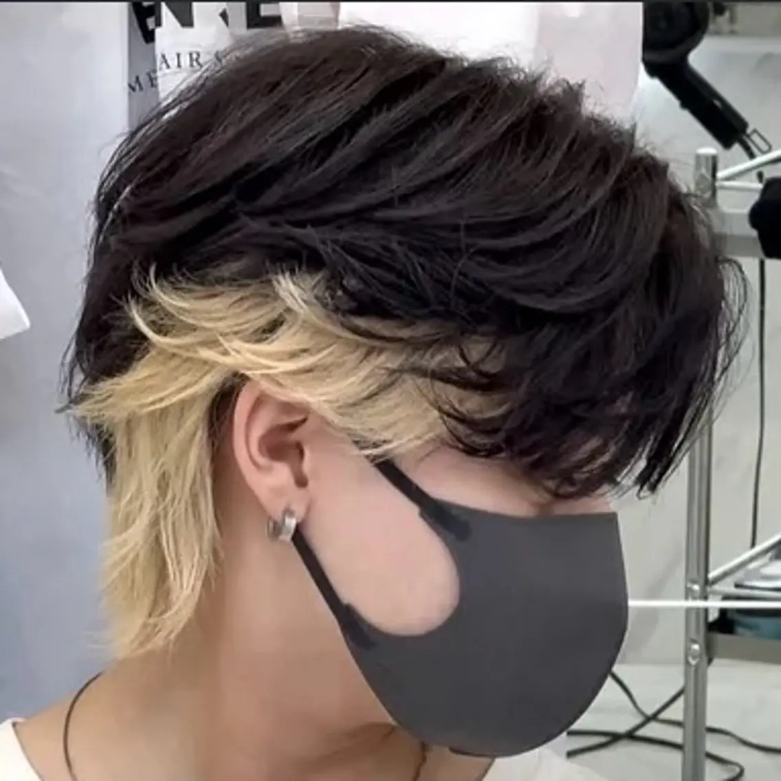 ミディアム カラー パーマ メンズ ♥️モテ髪美容師♠️ REIのヘアスタイル
