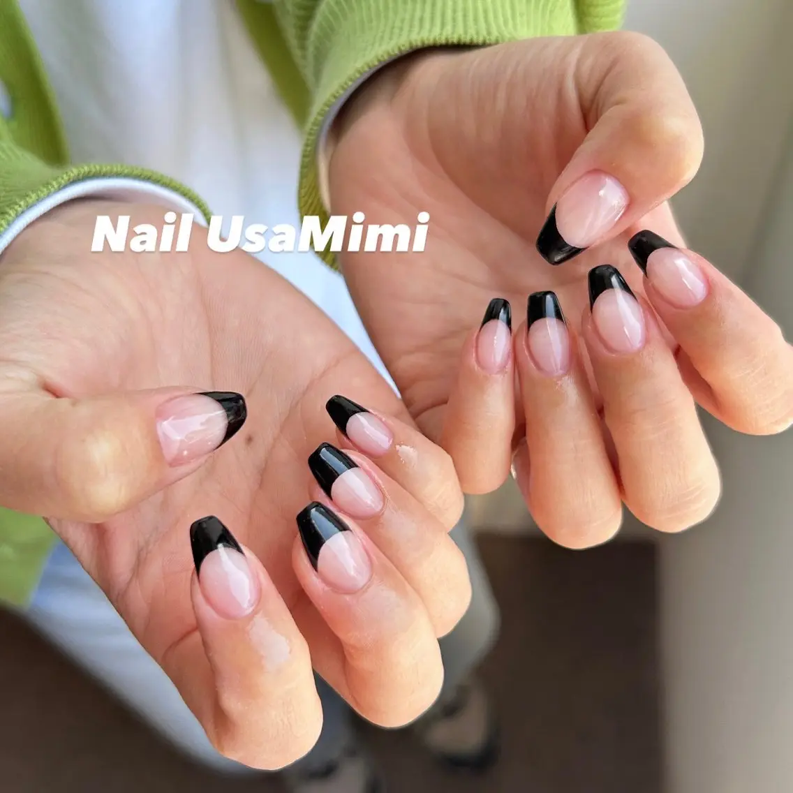 ネイル ジェルネイル マグネットネイル 持ち込み ワンカラーネイル パラジェル 本町ネイルNail UsaMimiのネイルデザイン