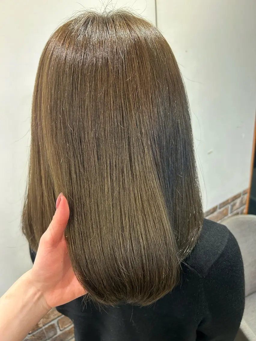 ミディアム タニキョウカ🎀ིྀ モデル募集中🎀ིྀのヘアスタイル