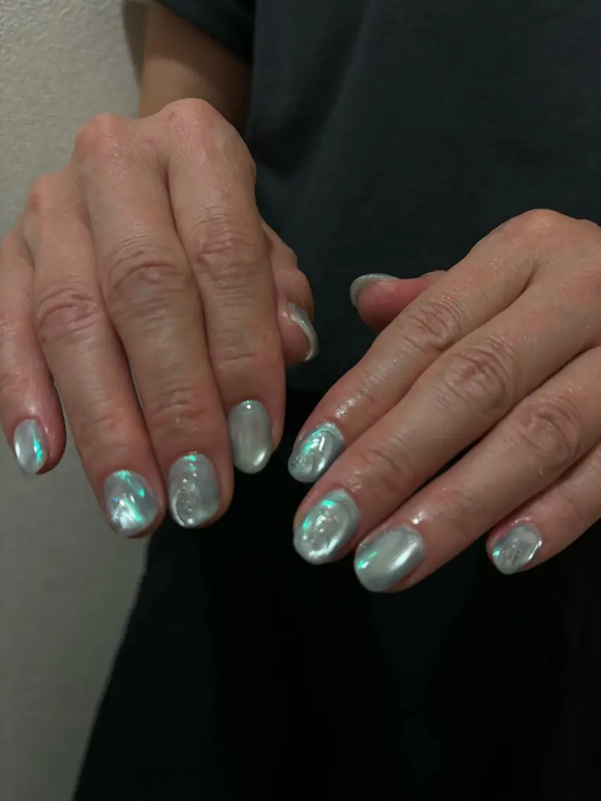 ネイル ラメ(グリッター) ぷっくりネイル ハンドネイル nail salon Howdyのネイルデザイン