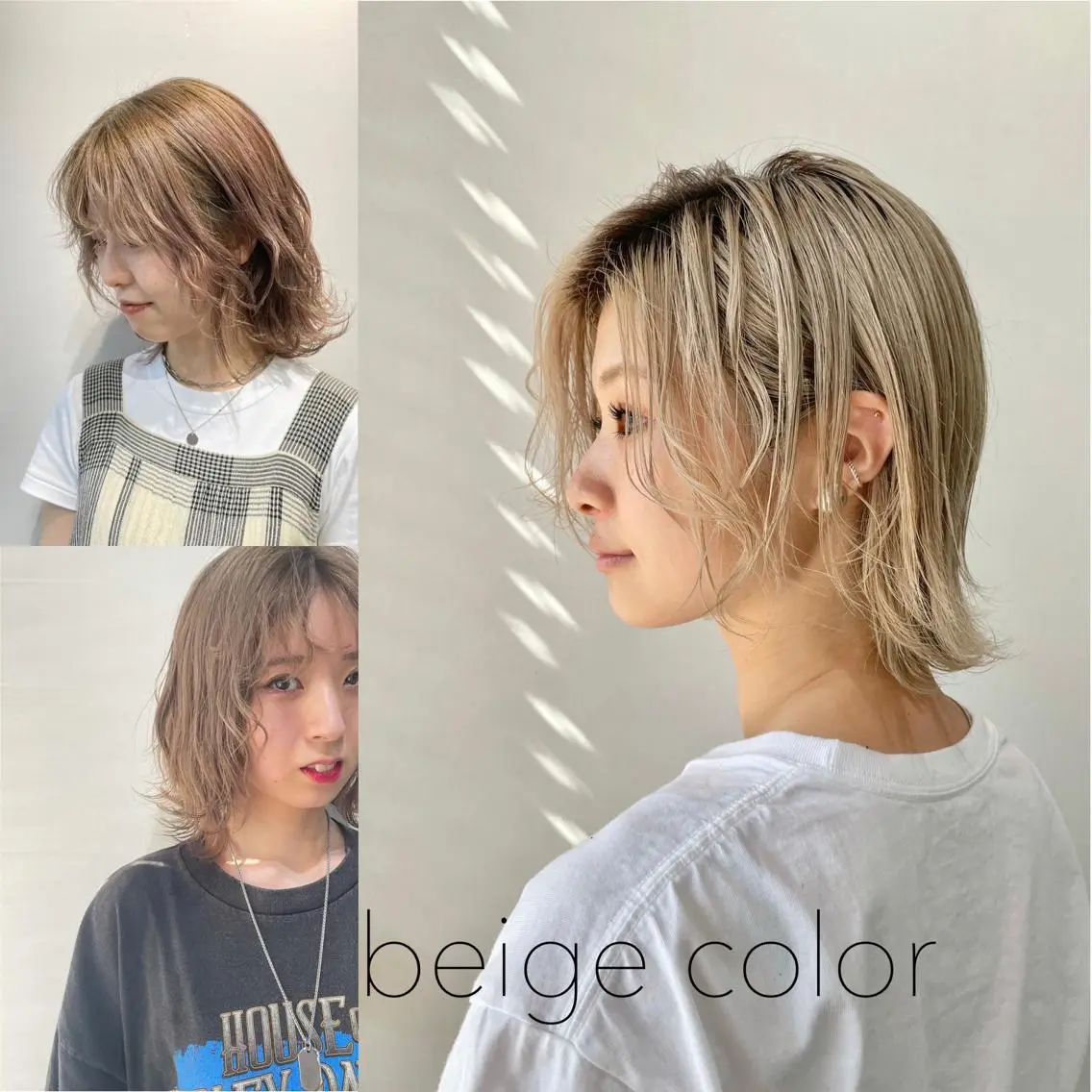 🌈🔥夏限定🔥ブリーチ込み🎨似合わせカラー🎨＋マスクトリートメント🐠🦑🐣の写真