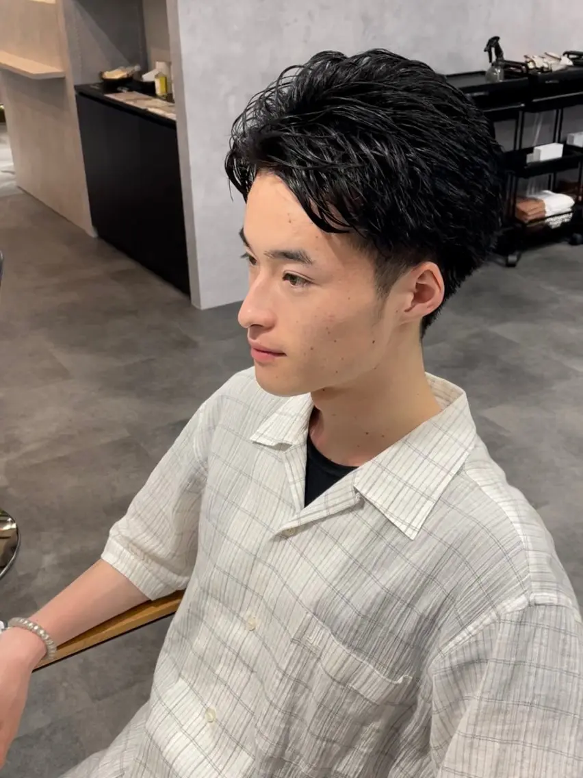 ショート メンズ カット 江田 悠真のヘアスタイル