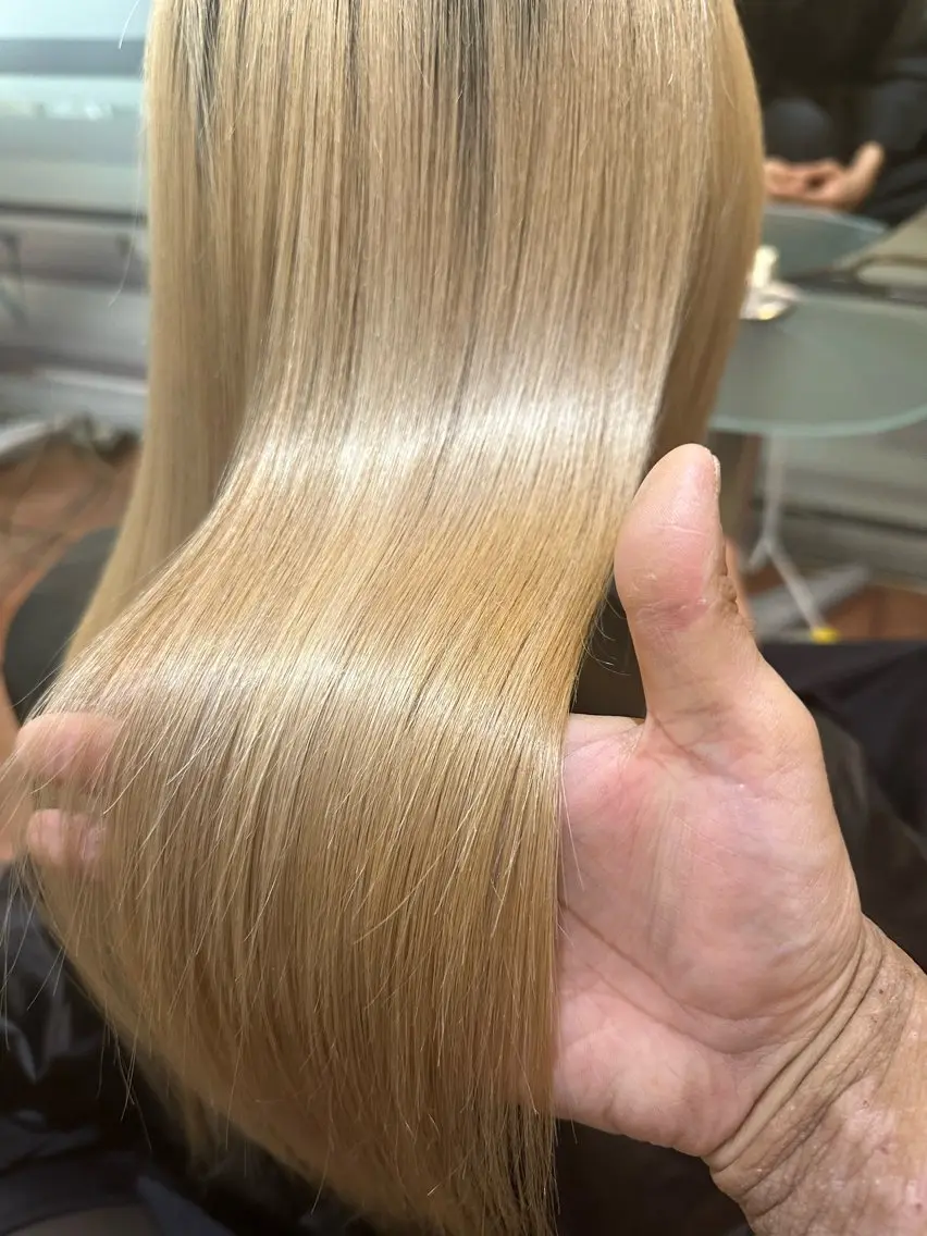 【最推し‼️】髪質改善トリートメント Re luster+枝毛カットの写真