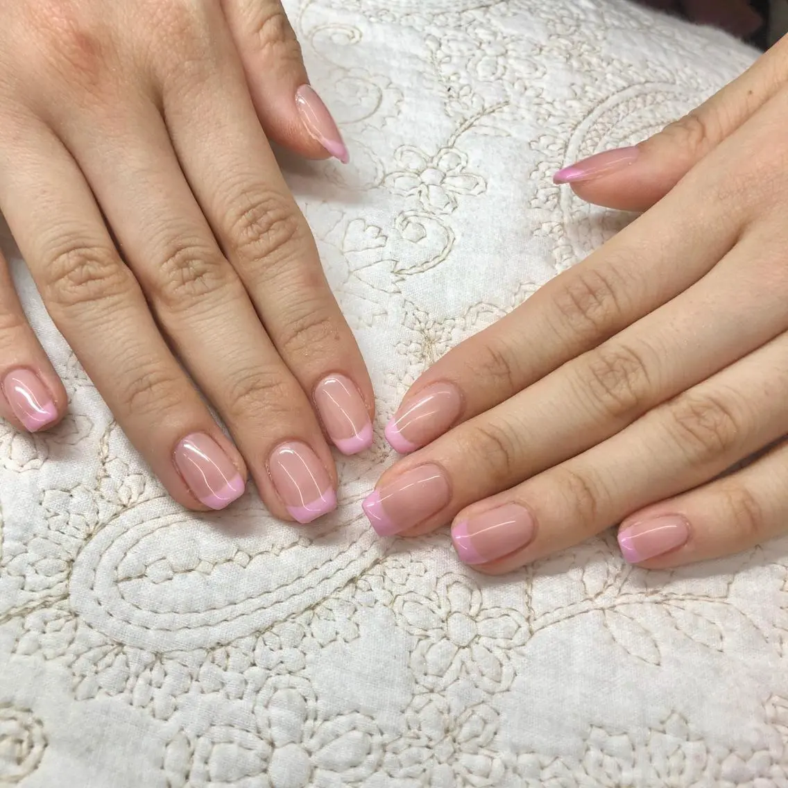 ネイル フレンチネイル 🎀AYAKO 🎀中韓ネイルのネイルデザイン
