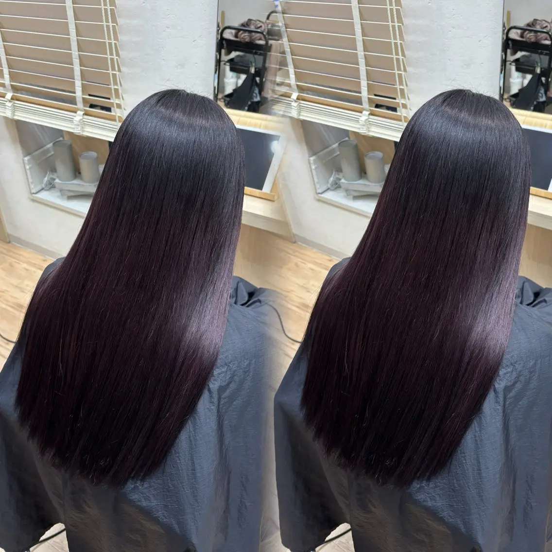 ロング カラー ラベンダーカラー ヘアカラー トリートメント 葉南 /LIANのヘアスタイル