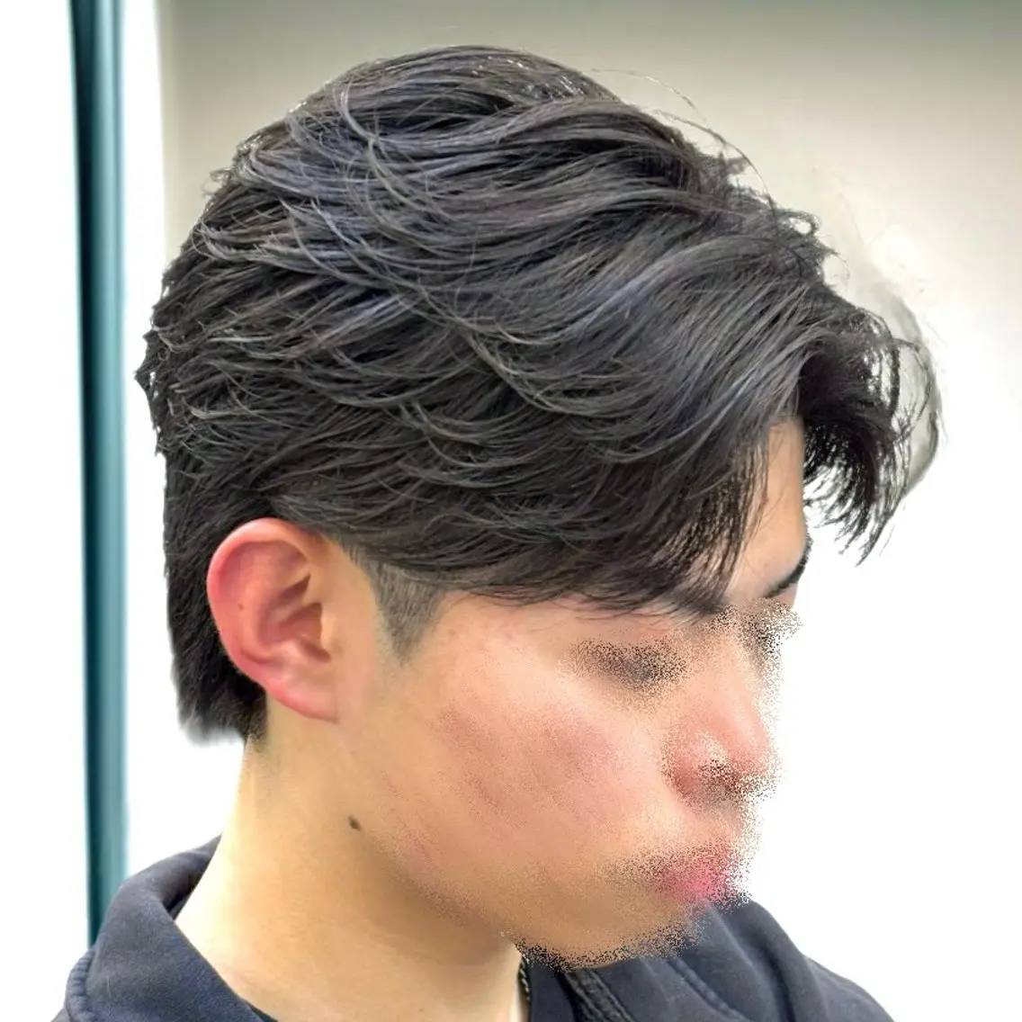 メンズカット+フェザーパーマ+TR ¥10,000🔥の写真