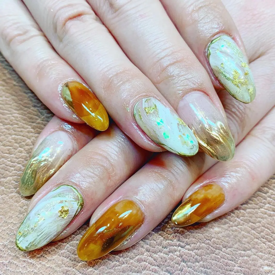 ネイル 長さ出し ニュアンスネイル ハンドネイル ハンドケア sisters nail.fのネイルデザイン