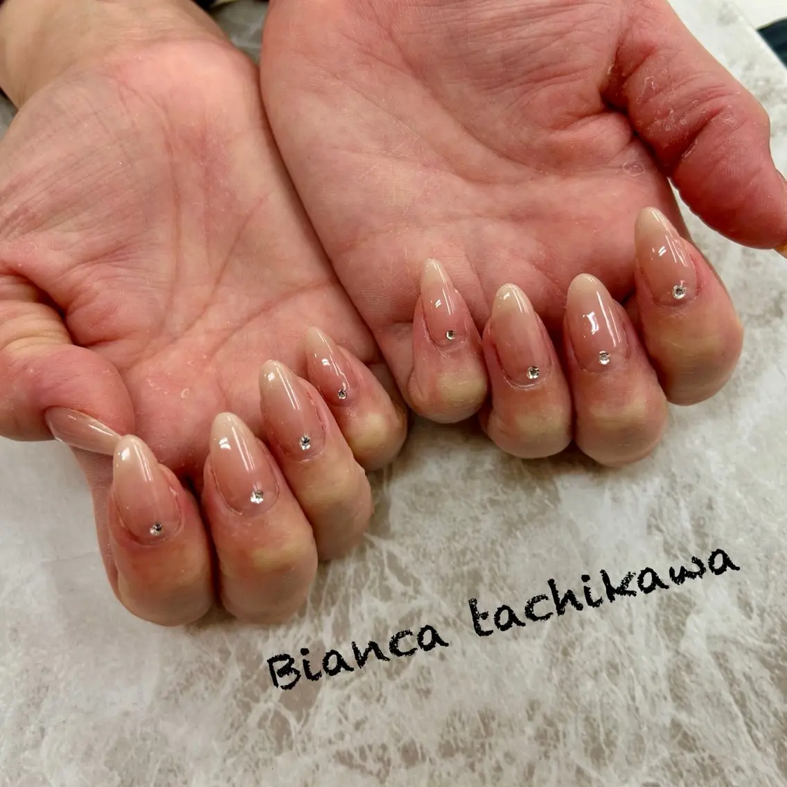 ネイル ハンドネイル Bianca 立川店 小川のネイルデザイン