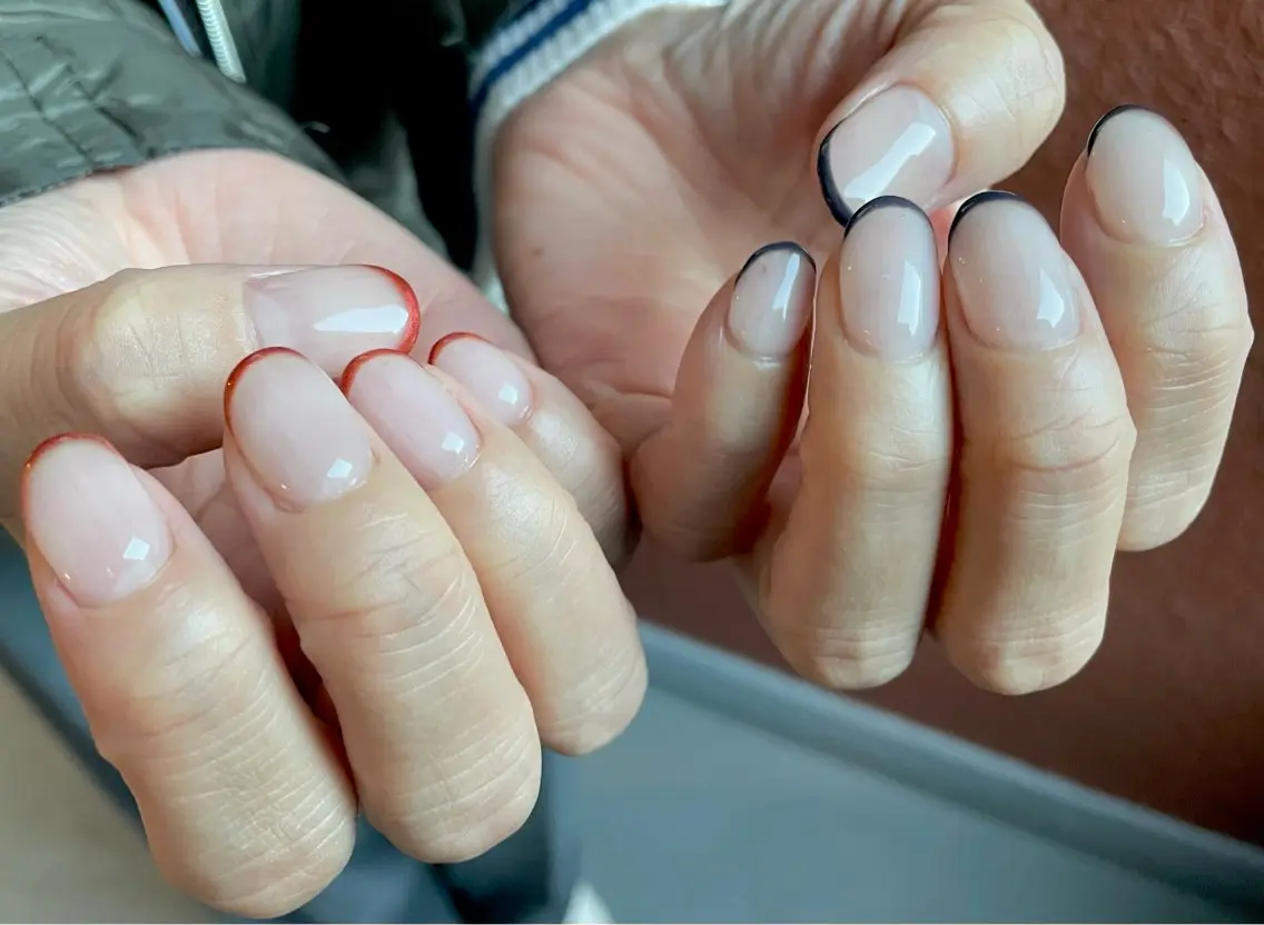 ネイル フレンチネイル ハンドネイル epanouir mihoのネイルデザイン