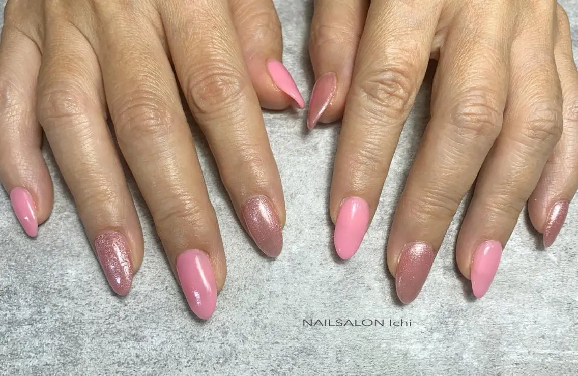 ネイル マグネットネイル ハンドネイル NAILSALON Ichiのネイルデザイン