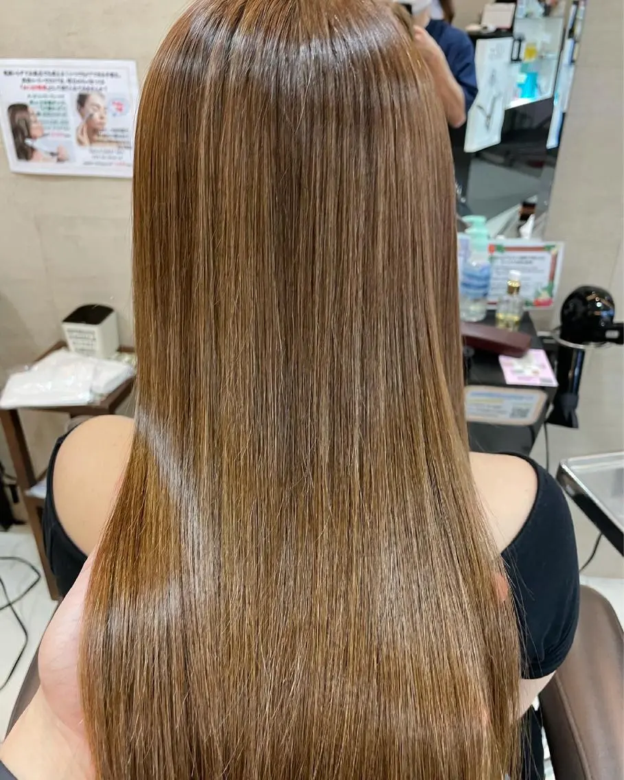 【✨究極の美髪矯正✨】ブリーチ履歴、ハイダメージの方専用のクーポンになります。諦めていた髪、まずはご相談下さい❗️の写真