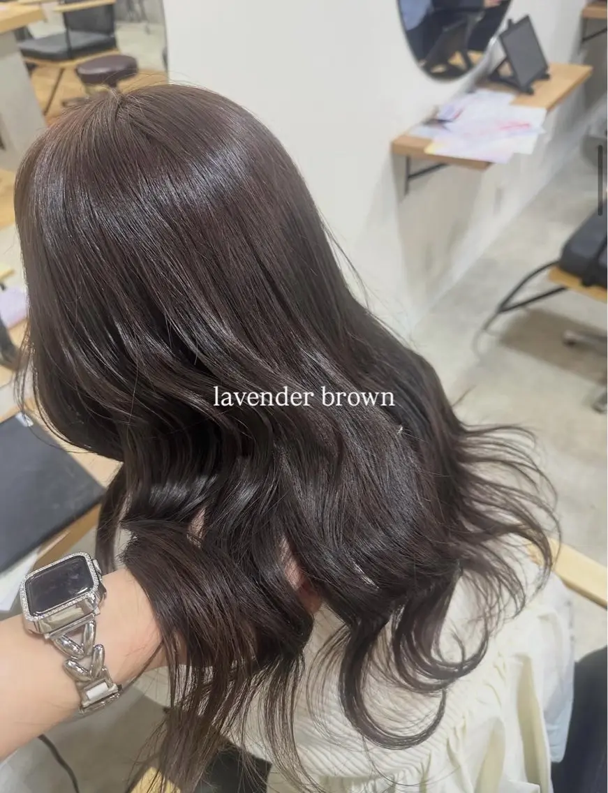ロング カット ヘアカラー 小寺 唯希のヘアスタイル