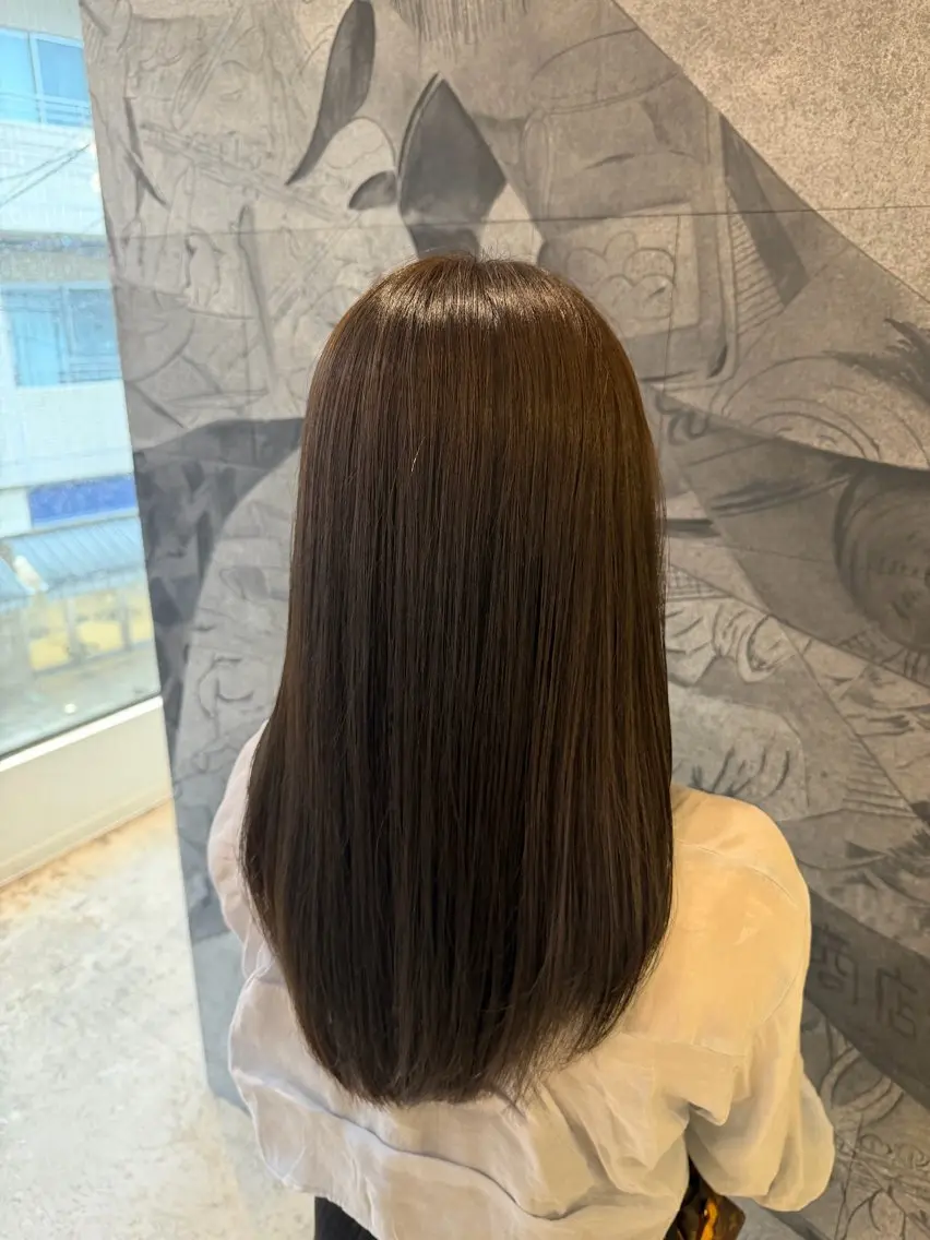 ロング カット ヘアカラー suzuna ✩.*˚のヘアスタイル
