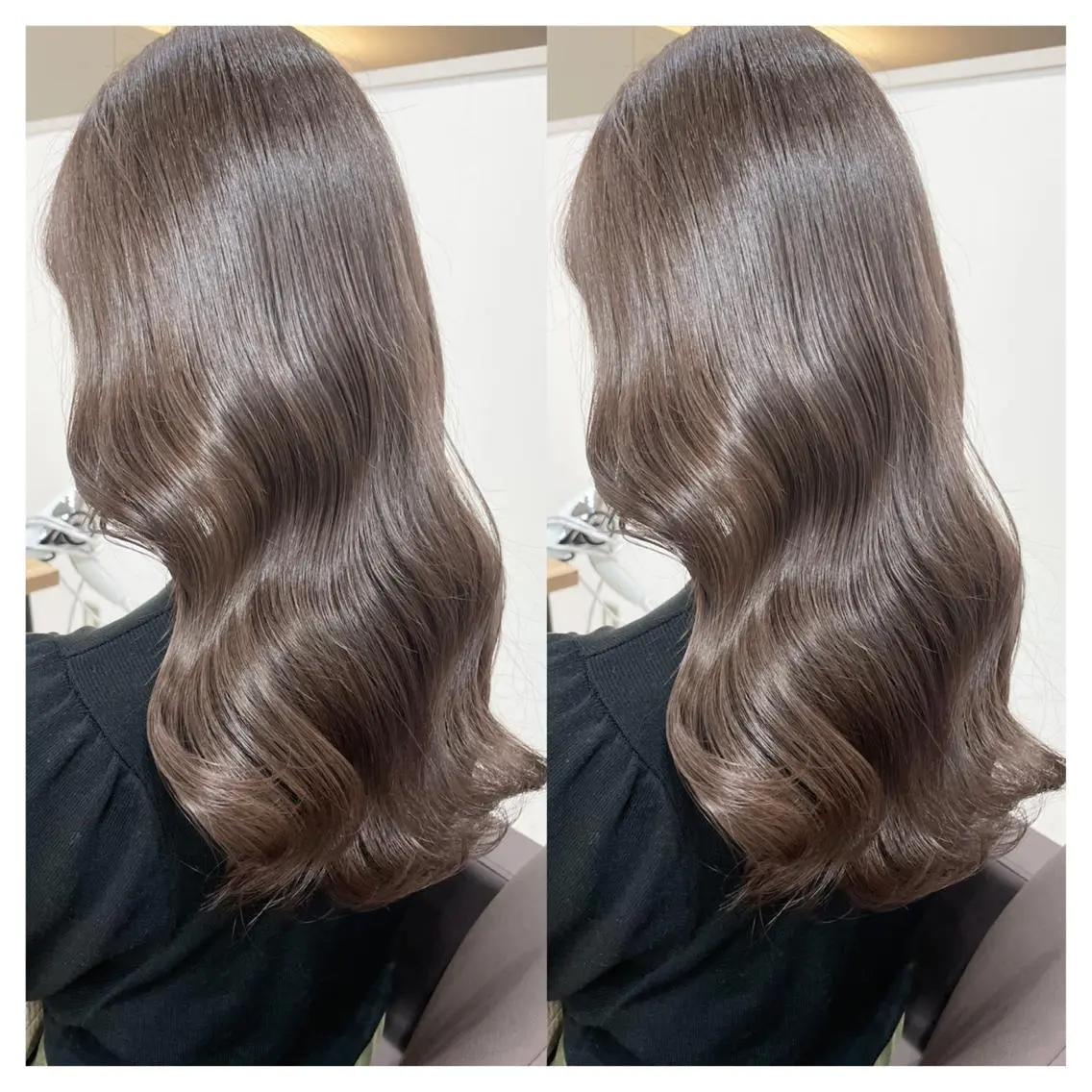 ロング カラー カット ヘアカラー トリートメント 村山 茉衣のヘアスタイル